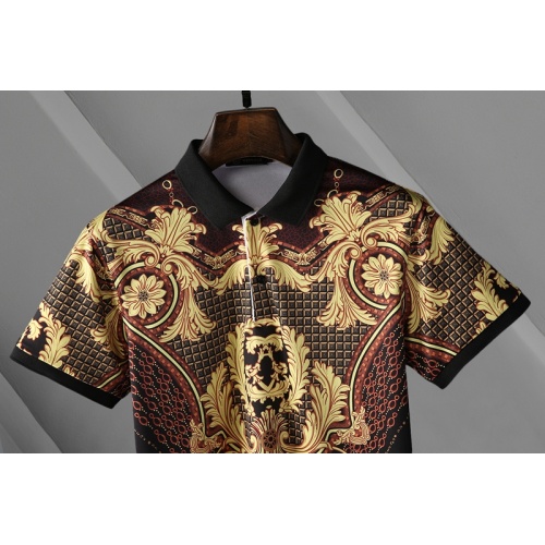Replica Versace T-Shirts Short Sleeved For Men #865977 $29.00 USD for Wholesale