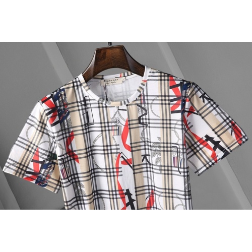 Replica Burberry T-Shirts Short Sleeved For Men #866021 $25.00 USD for Wholesale