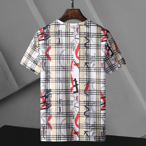 Replica Burberry T-Shirts Short Sleeved For Men #866021 $25.00 USD for Wholesale