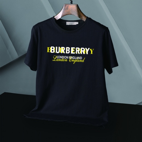 Replica Burberry T-Shirts Short Sleeved For Men #866023 $25.00 USD for Wholesale