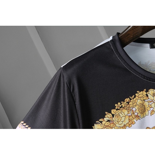 Replica Versace T-Shirts Short Sleeved For Men #866042 $25.00 USD for Wholesale