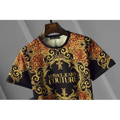 Replica Versace T-Shirts Short Sleeved For Men #866045 $25.00 USD for Wholesale