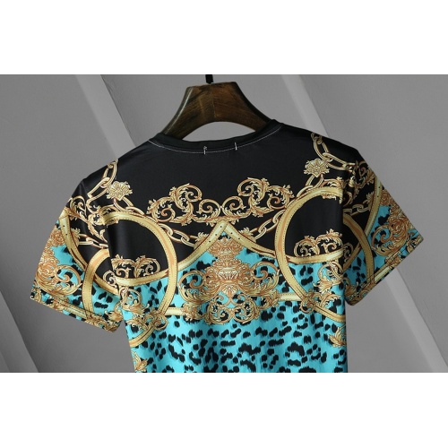 Replica Versace T-Shirts Short Sleeved For Men #866046 $25.00 USD for Wholesale