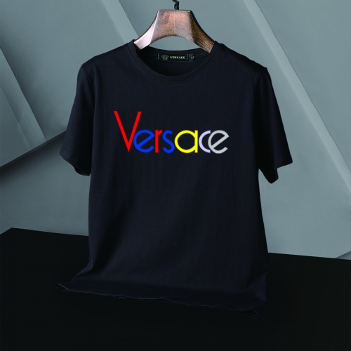 Replica Versace T-Shirts Short Sleeved For Men #866048 $25.00 USD for Wholesale
