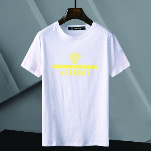 Versace T-Shirts Short Sleeved For Men #866054 $25.00 USD, Wholesale Replica Versace T-Shirts