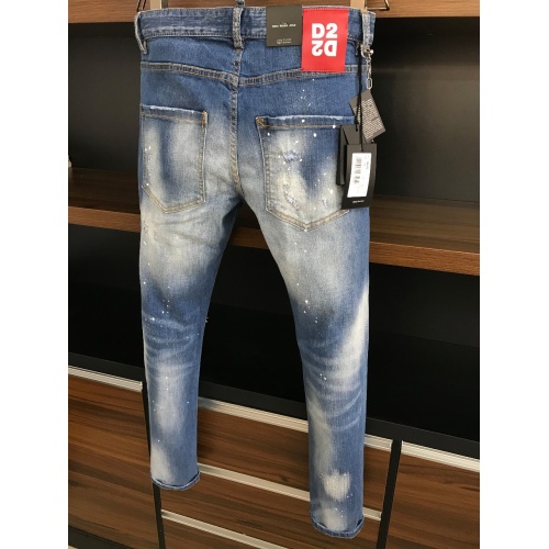 Replica Dsquared Jeans For Men #866073 $62.00 USD for Wholesale