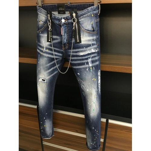 Replica Dsquared Jeans For Men #866078 $60.00 USD for Wholesale