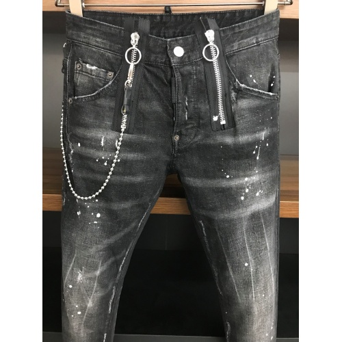 Replica Dsquared Jeans For Men #866083 $62.00 USD for Wholesale