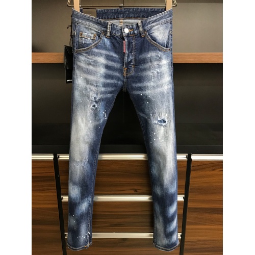Replica Dsquared Jeans For Men #866086 $60.00 USD for Wholesale