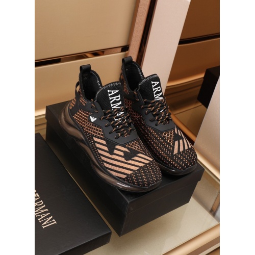 Armani Casual Shoes For Men #866136 $88.00 USD, Wholesale Replica Armani Casual Shoes