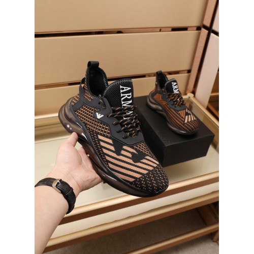 Replica Armani Casual Shoes For Men #866136 $88.00 USD for Wholesale