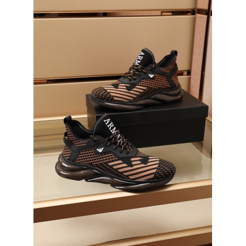 Replica Armani Casual Shoes For Men #866136 $88.00 USD for Wholesale