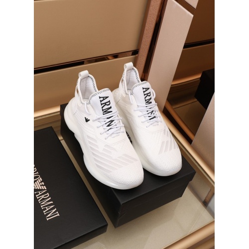 Armani Casual Shoes For Men #866137 $88.00 USD, Wholesale Replica Armani Casual Shoes