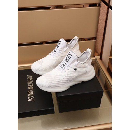Replica Armani Casual Shoes For Men #866137 $88.00 USD for Wholesale