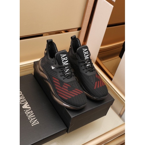 Armani Casual Shoes For Men #866138 $88.00 USD, Wholesale Replica Armani Casual Shoes