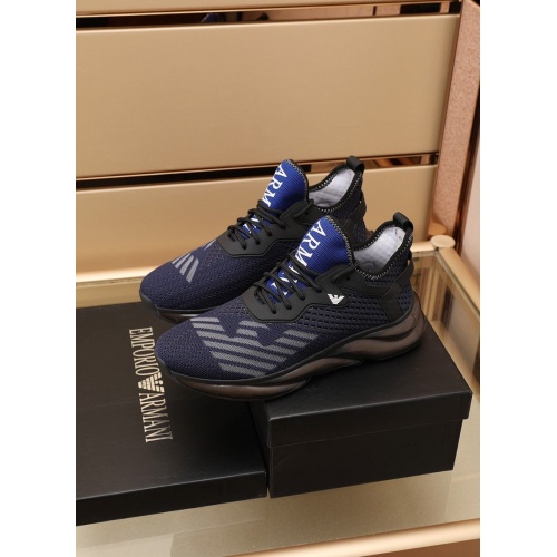 Replica Armani Casual Shoes For Men #866140 $88.00 USD for Wholesale