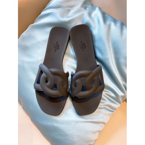 Hermes Slippers For Women #866238 $29.00 USD, Wholesale Replica Hermes Slippers