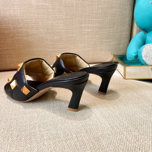 Replica Valentino High-Heeled Shoes For Women #866483 $96.00 USD for Wholesale