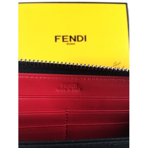 Replica Fendi AAA Man Wallets #866514 $60.00 USD for Wholesale