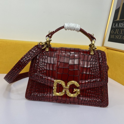 Dolce &amp; Gabbana D&amp;G AAA Quality Messenger Bags For Women #866613 $185.00 USD, Wholesale Replica Dolce &amp; Gabbana D&amp;G AAA Quality Messenger Bags