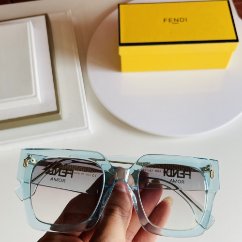 Fendi AAA Quality Sunglasses #866630 $64.00 USD, Wholesale Replica Fendi AAA Quality Sunglasses