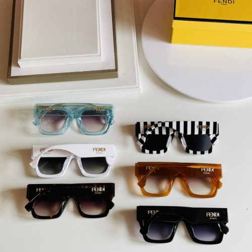 Replica Fendi AAA Quality Sunglasses #866630 $64.00 USD for Wholesale