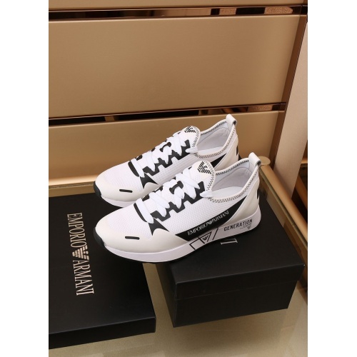 Replica Armani Casual Shoes For Men #866813 $85.00 USD for Wholesale