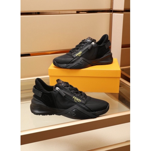 Replica Fendi Casual Shoes For Men #866830 $105.00 USD for Wholesale