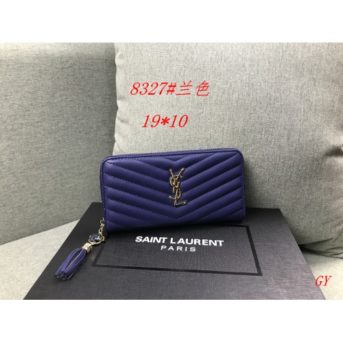 Yves Saint Laurent YSL Wallets For Women #866833 $17.00 USD, Wholesale Replica Yves Saint Laurent YSL Wallets