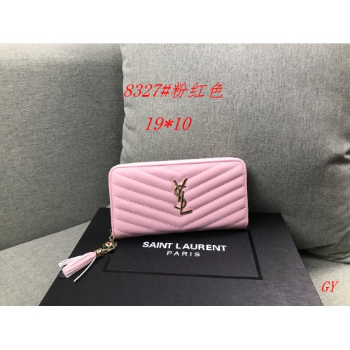 Yves Saint Laurent YSL Wallets For Women #866836 $17.00 USD, Wholesale Replica Yves Saint Laurent YSL Wallets
