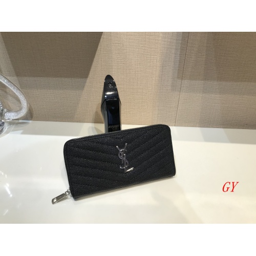 Replica Yves Saint Laurent YSL Wallets For Women #866861 $17.00 USD for Wholesale