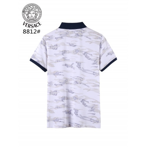 Replica Versace T-Shirts Short Sleeved For Men #866887 $38.00 USD for Wholesale