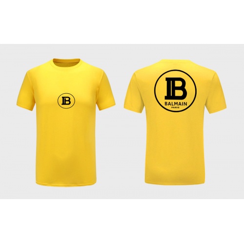Balmain T-Shirts Short Sleeved For Men #867181 $27.00 USD, Wholesale Replica Balmain T-Shirts