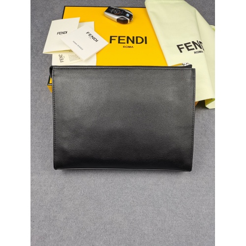 Replica Fendi AAA Man Wallets #867232 $126.00 USD for Wholesale