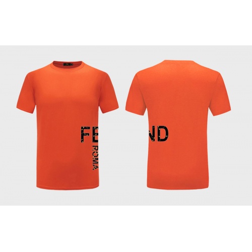 Fendi T-Shirts Short Sleeved For Men #867278 $27.00 USD, Wholesale Replica Fendi T-Shirts