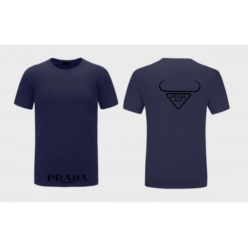 Prada T-Shirts Short Sleeved For Men #867311 $27.00 USD, Wholesale Replica Prada T-Shirts