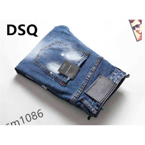 Replica Dsquared Jeans For Men #867372 $48.00 USD for Wholesale