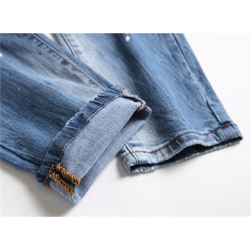 Replica Dsquared Jeans For Men #867373 $48.00 USD for Wholesale