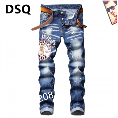 Dsquared Jeans For Men #867375 $48.00 USD, Wholesale Replica Dsquared Jeans
