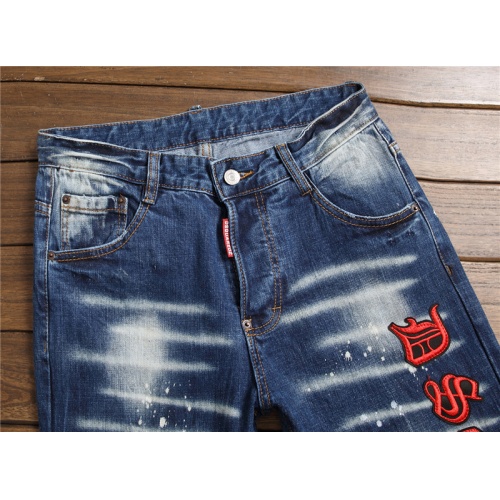 Replica Dsquared Jeans For Men #867376 $48.00 USD for Wholesale