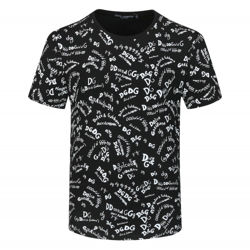 Dolce &amp; Gabbana D&amp;G T-Shirts Short Sleeved For Men #867475 $23.00 USD, Wholesale Replica Dolce &amp; Gabbana D&amp;G T-Shirts