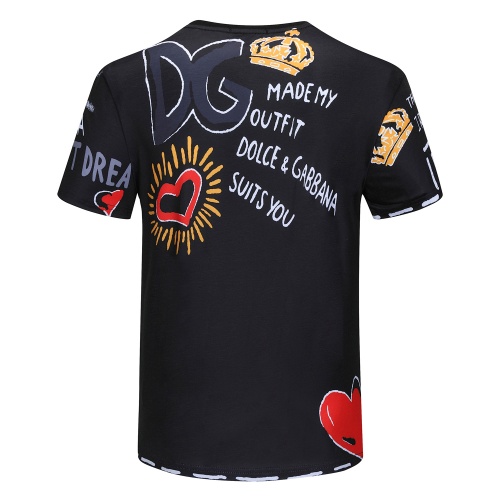 Replica Dolce & Gabbana D&G T-Shirts Short Sleeved For Men #867480 $23.00 USD for Wholesale