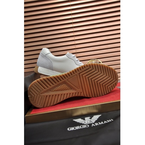 Replica Armani Casual Shoes For Men #867536 $80.00 USD for Wholesale