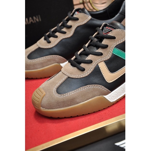 Replica Armani Casual Shoes For Men #867537 $80.00 USD for Wholesale
