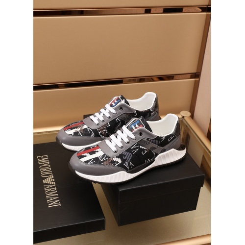 Replica Armani Casual Shoes For Men #867553 $88.00 USD for Wholesale