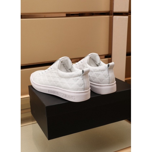Replica Armani Casual Shoes For Men #867554 $85.00 USD for Wholesale