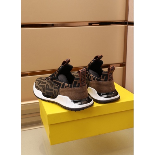 Replica Fendi Casual Shoes For Men #867564 $88.00 USD for Wholesale