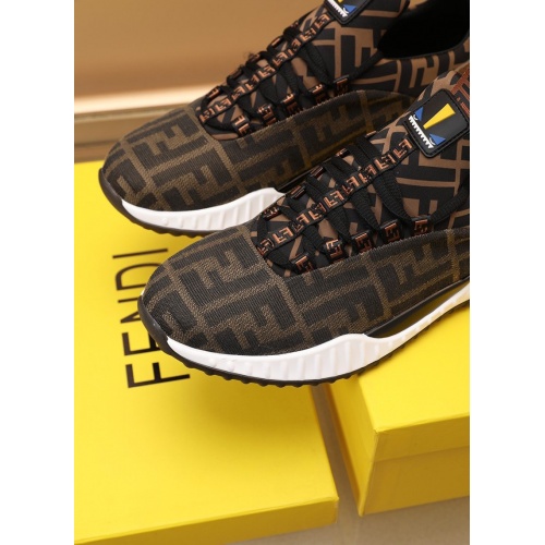 Replica Fendi Casual Shoes For Men #867564 $88.00 USD for Wholesale