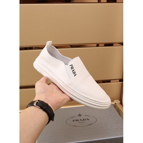 Replica Prada Casual Shoes For Men #867568 $88.00 USD for Wholesale