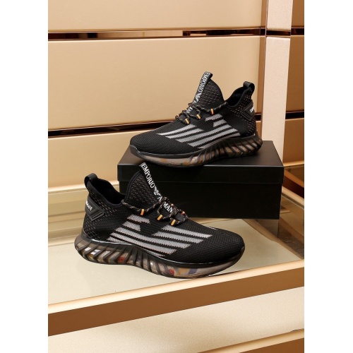 Replica Armani Casual Shoes For Men #867588 $88.00 USD for Wholesale